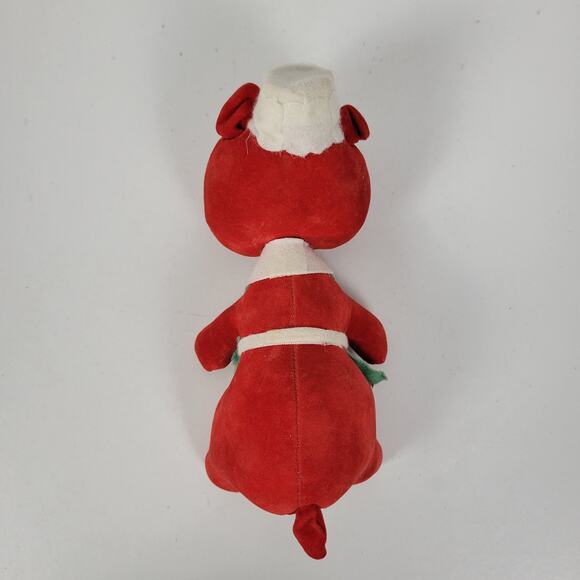 Vintage Dakin Dream Pets Red Christmas Teddy Bear 7" Plush Stuffed Animal - Picture 11 of 13